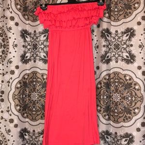 Hot pink, summer dress